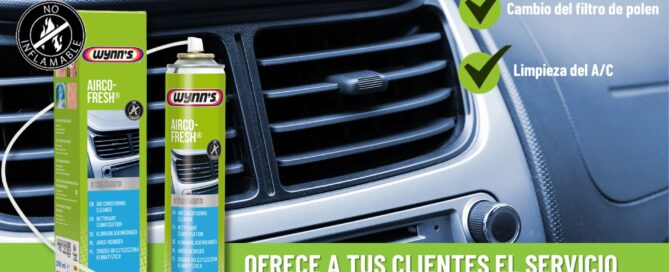Airco Fresh Wynn's Elimina los malos olores de los coches